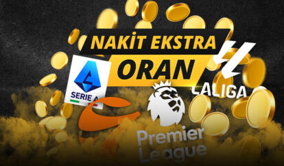 BAHİSÇİNİN NAKİT EKSTRA ORANI